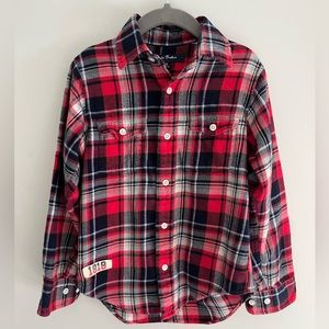 Brooks Brothers Boys Flannel Shirt